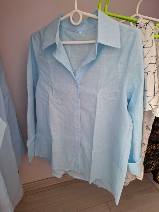 Bluzki koszule bluza eleganckie wizytowe S 36