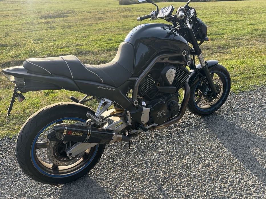 Yamaha Bulldog 1100 Akrapovic naked turystyk Dragstar