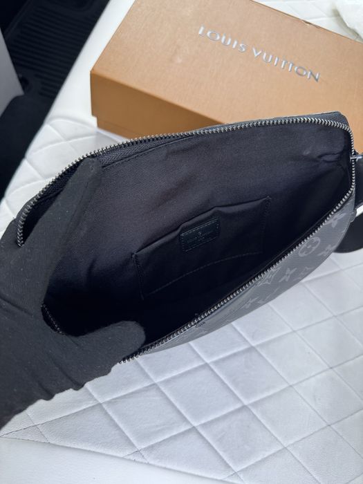 Стильна чоловіча мужская сумка барсетка Louis Vuitton
