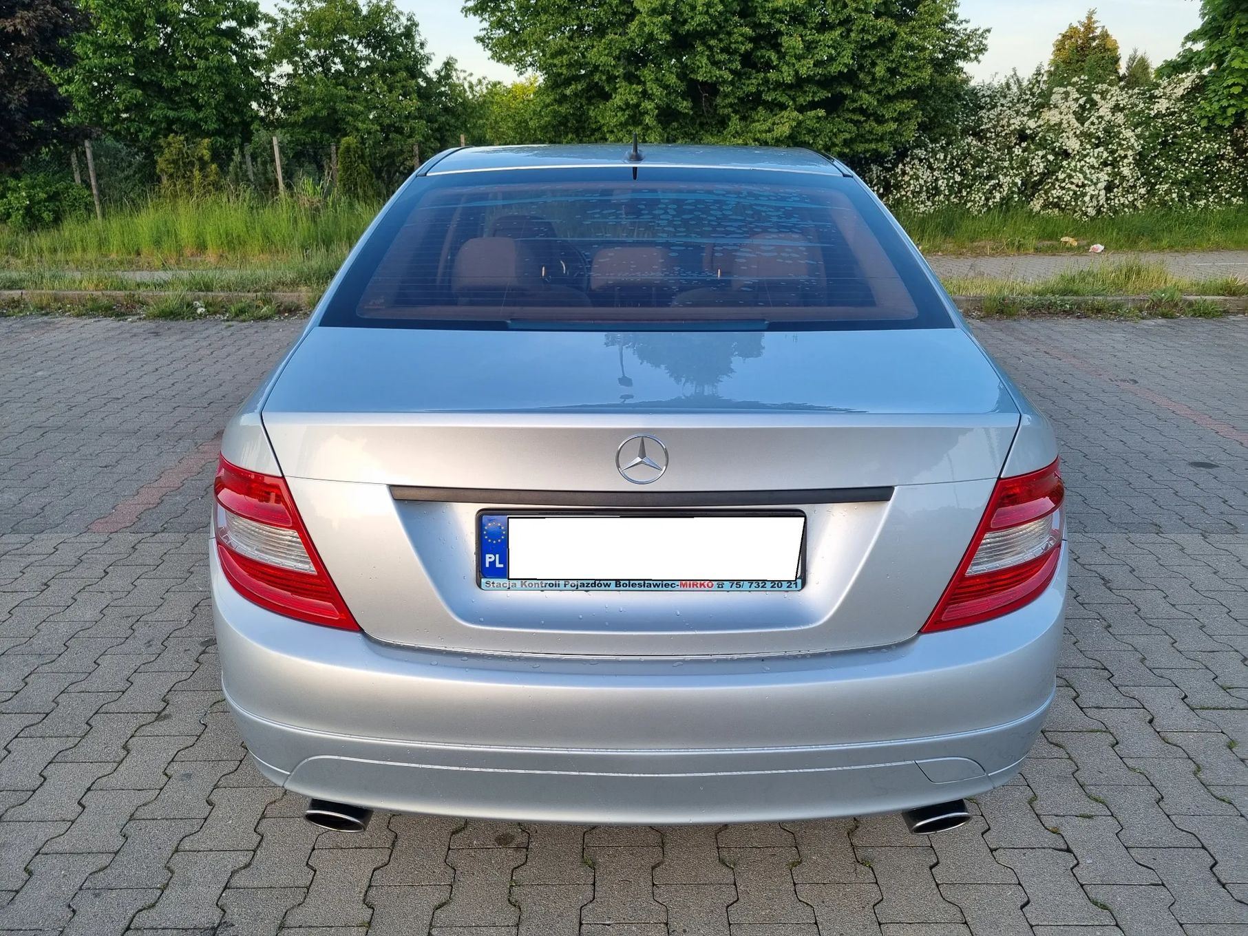 Mercedes-Benz Klasa C 3.0 V6 231KM zarejestrowany BEZWYPADKOWY navi LPG instalacjaGAZOWA