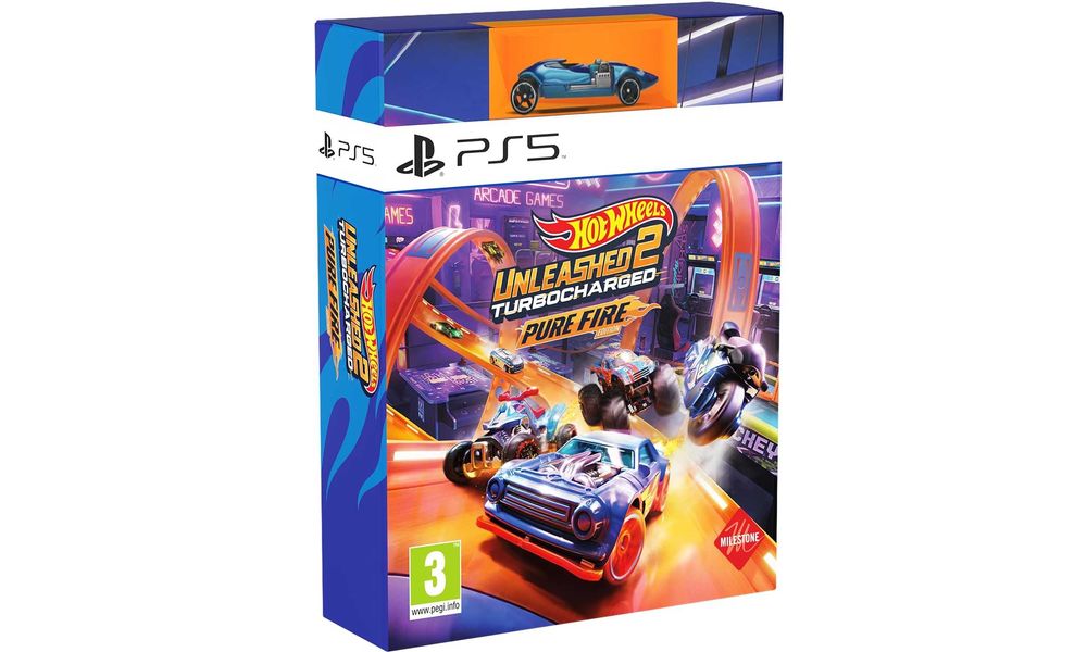 Hot Wheels Unleashed 2 Edycja Pure Fire PS5 NOWA z samochodzikiem