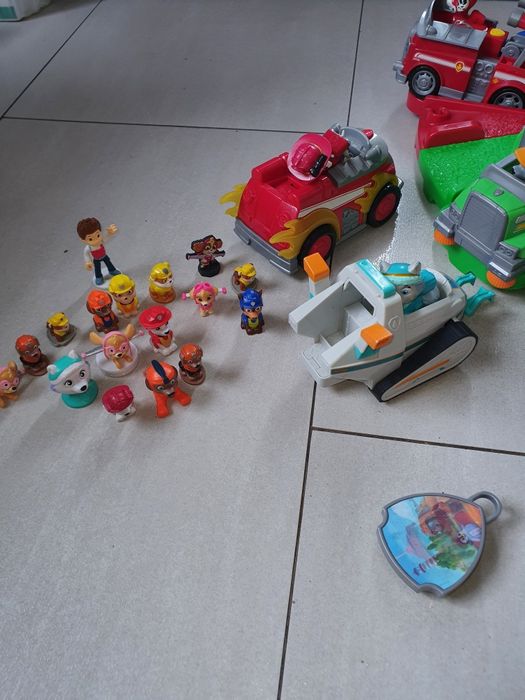 MEGA ZESTAW Psi Patrol wieża ,gratis tablet Raydera z dzwiekami