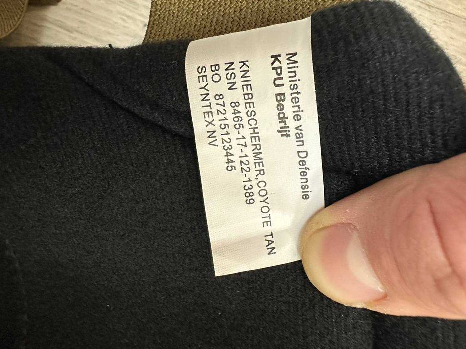 Наколінники Seyntex, койот (ЗС Нідерландів, оригінал) Нові