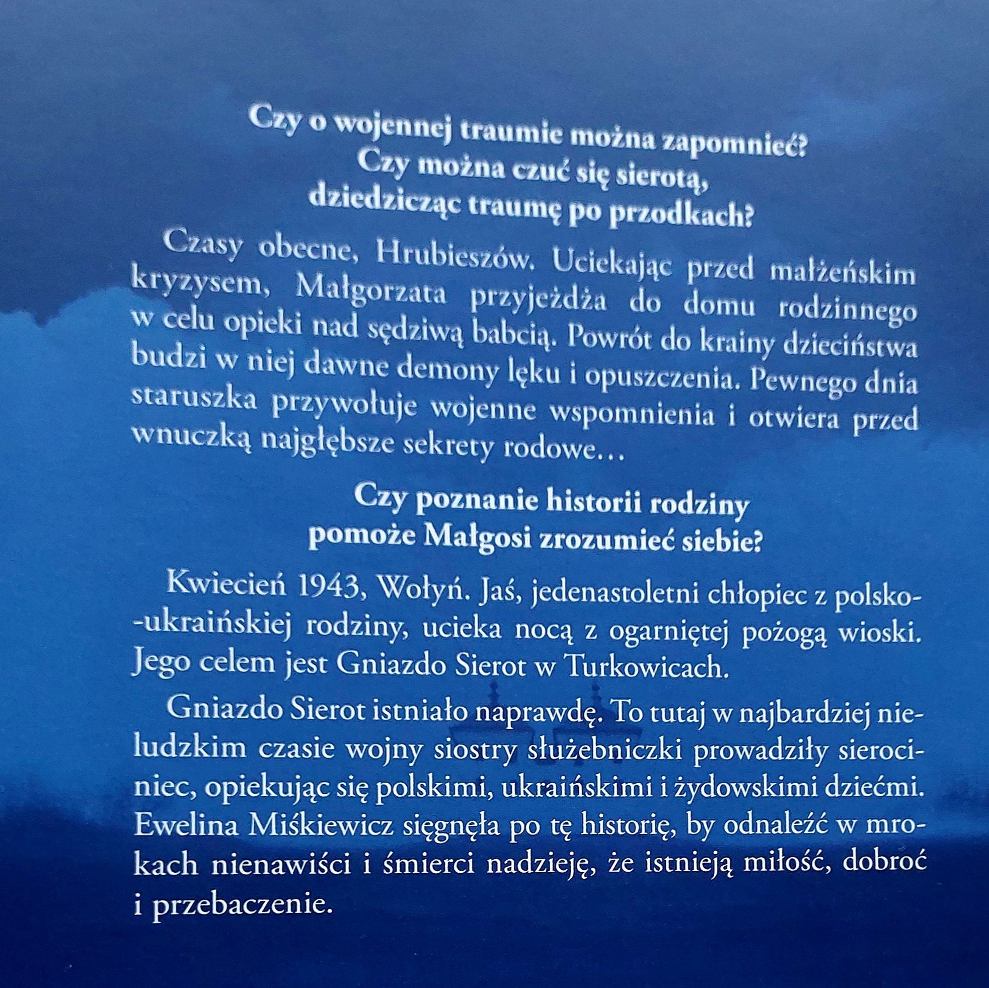 "Gniazdo sierot" Ewelina Miśkiewicz