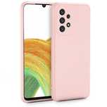 Etui Icon do Samsung Galaxy A33/5G różowy