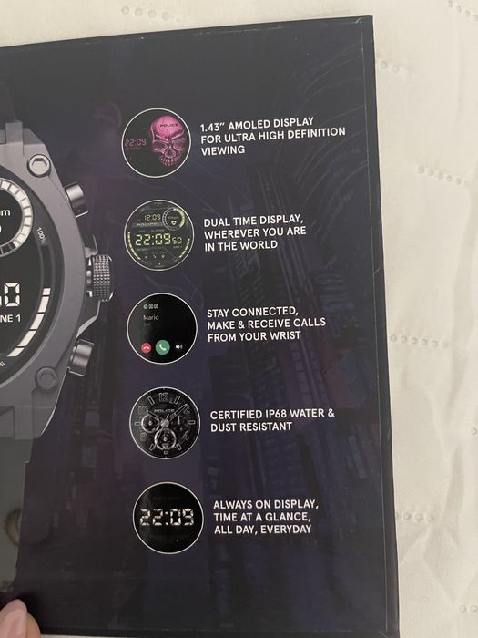 Relogio smartwatch police