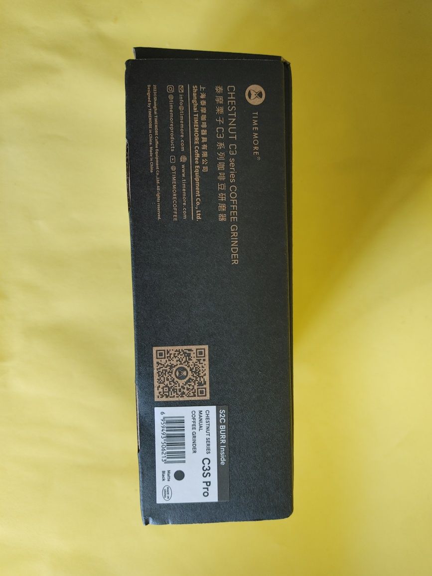 Ручна кавомолка TIMEMORE Chestnut C3S pro c3