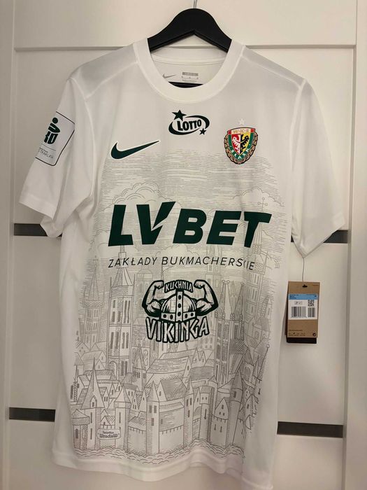 Koszulka piłkarska Śląsk Wrocław 2024-25 Arnau Ortiz NOWA metka