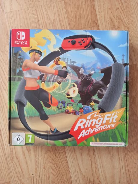 Nintendo Ring Fit Adventure Nintendo Switch Gra + akcesoria SUPER STAN