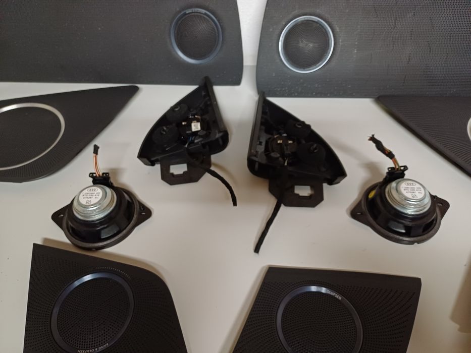 Kit colunas e tampas audi a5 bang