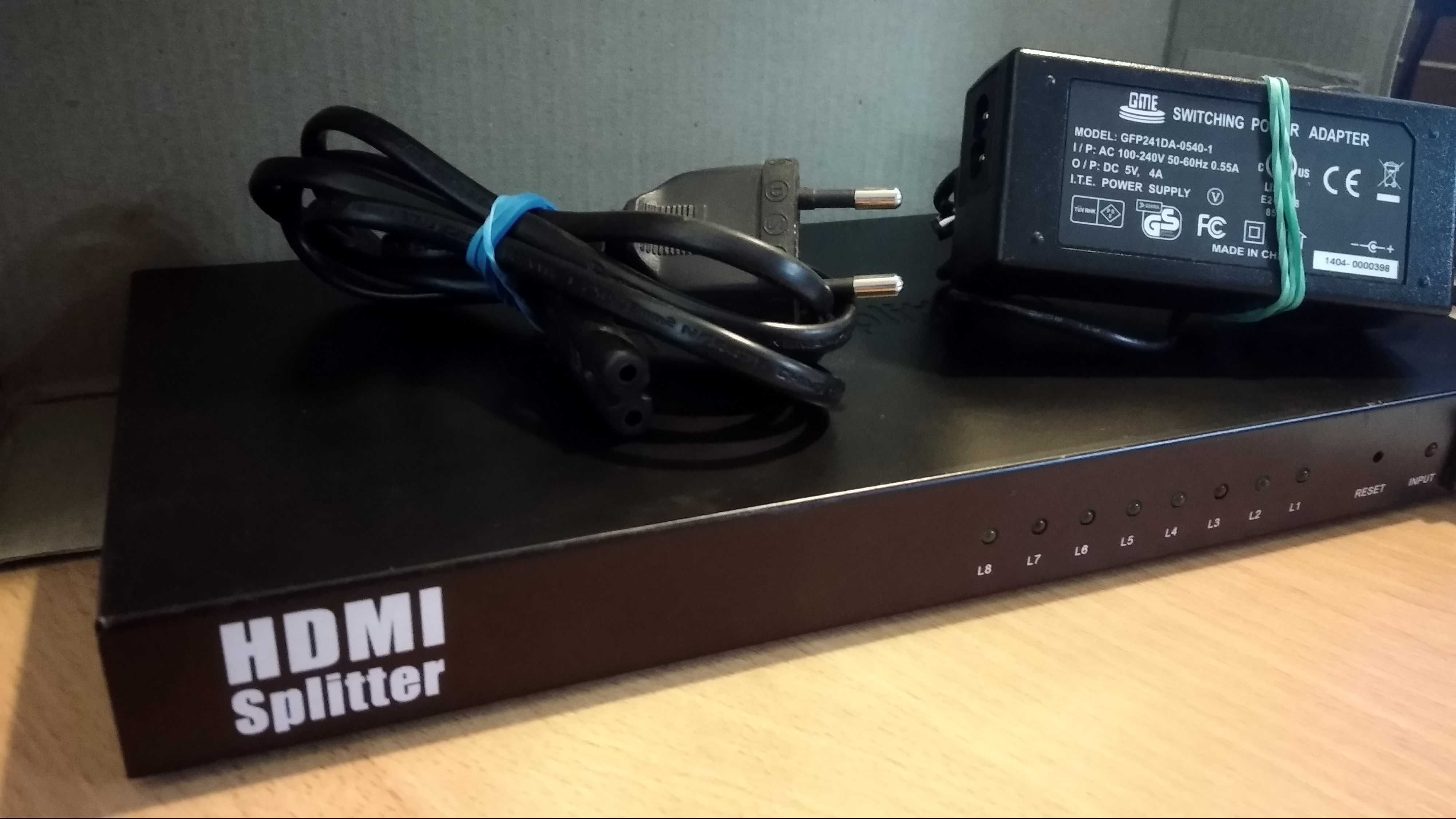 HDMI сплітер на 8 виходів