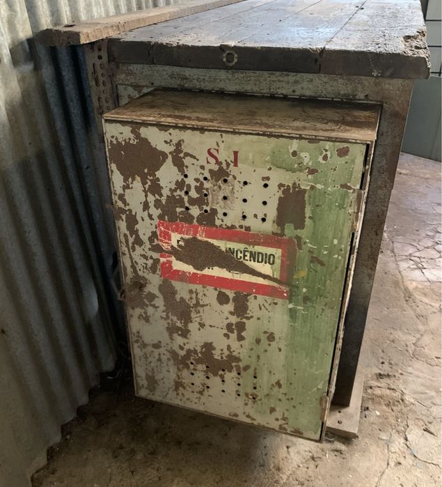 Bancada industrial vintage