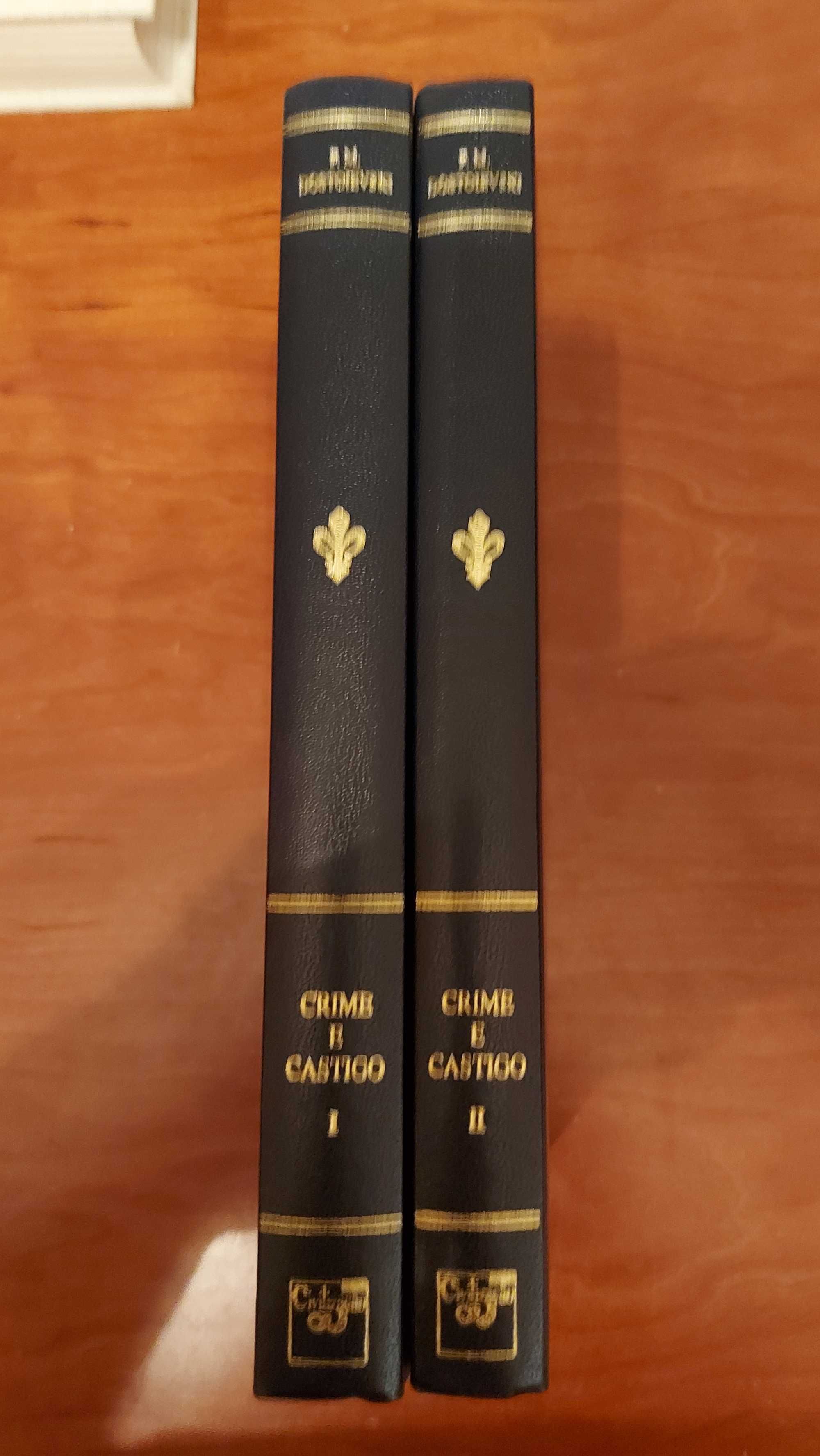 Crime e Castigo – F. Dostoiévski 2 Vol, capa dura ed Civilização, 1999