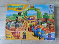 Playmobil 1.2.3 Moje duże zoo 6754 zwierzęta farma zestaw