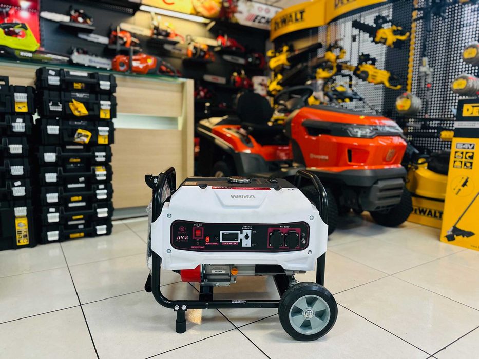 Agregat prądotwórczy WEIMA WM3200 AVR 3200W 212cm3 Obniżka cenowa!