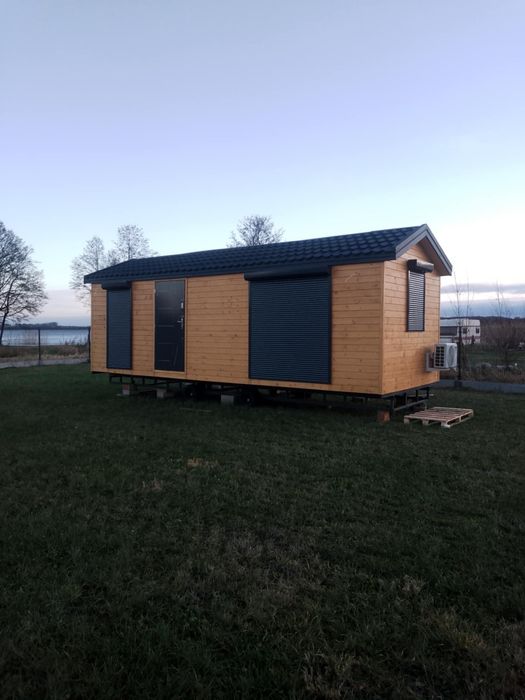 Domek mobilny na kołach