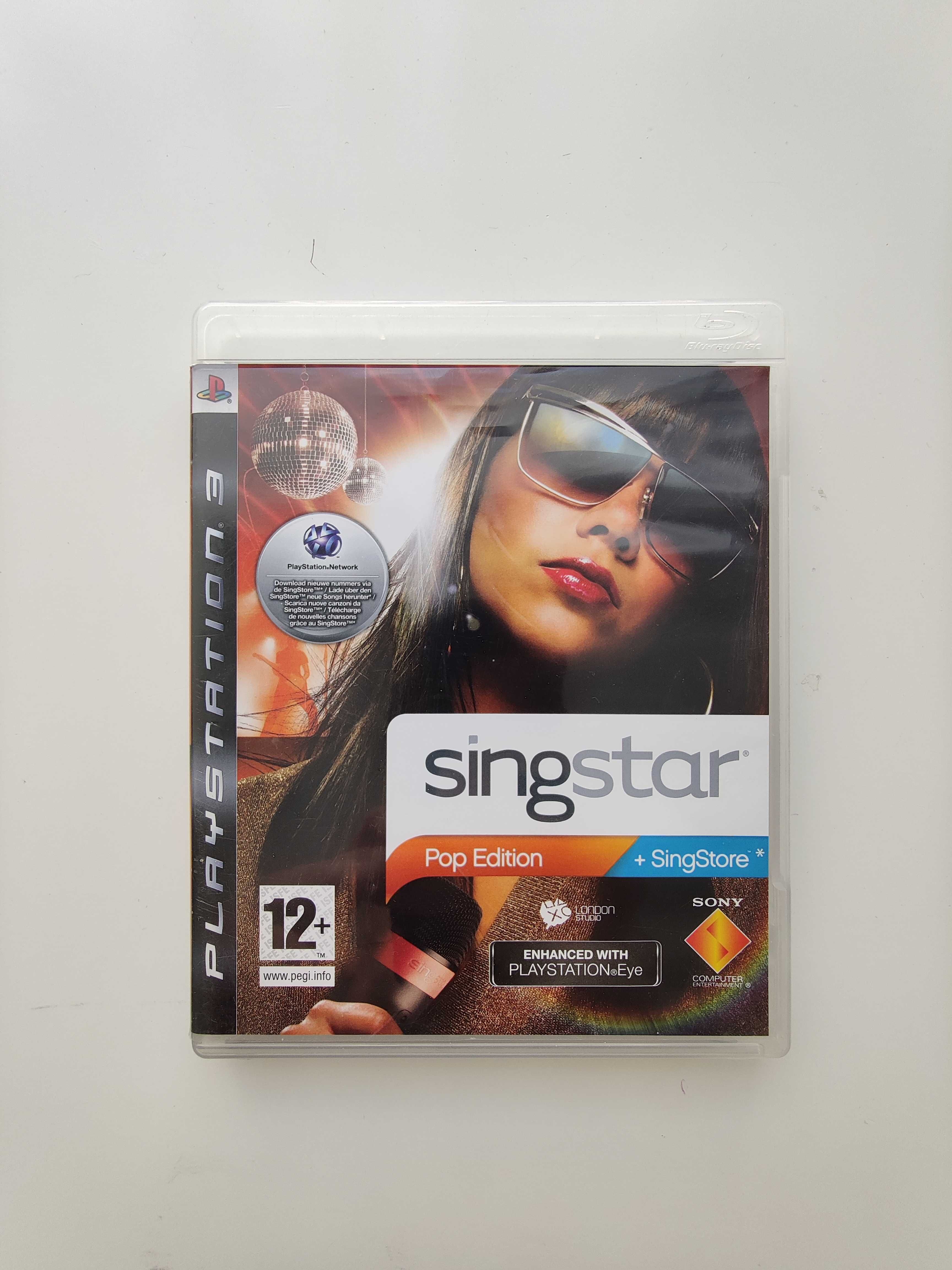 Gra Ps3 / Ps 3 - Singstar Pop edition ( Ang )