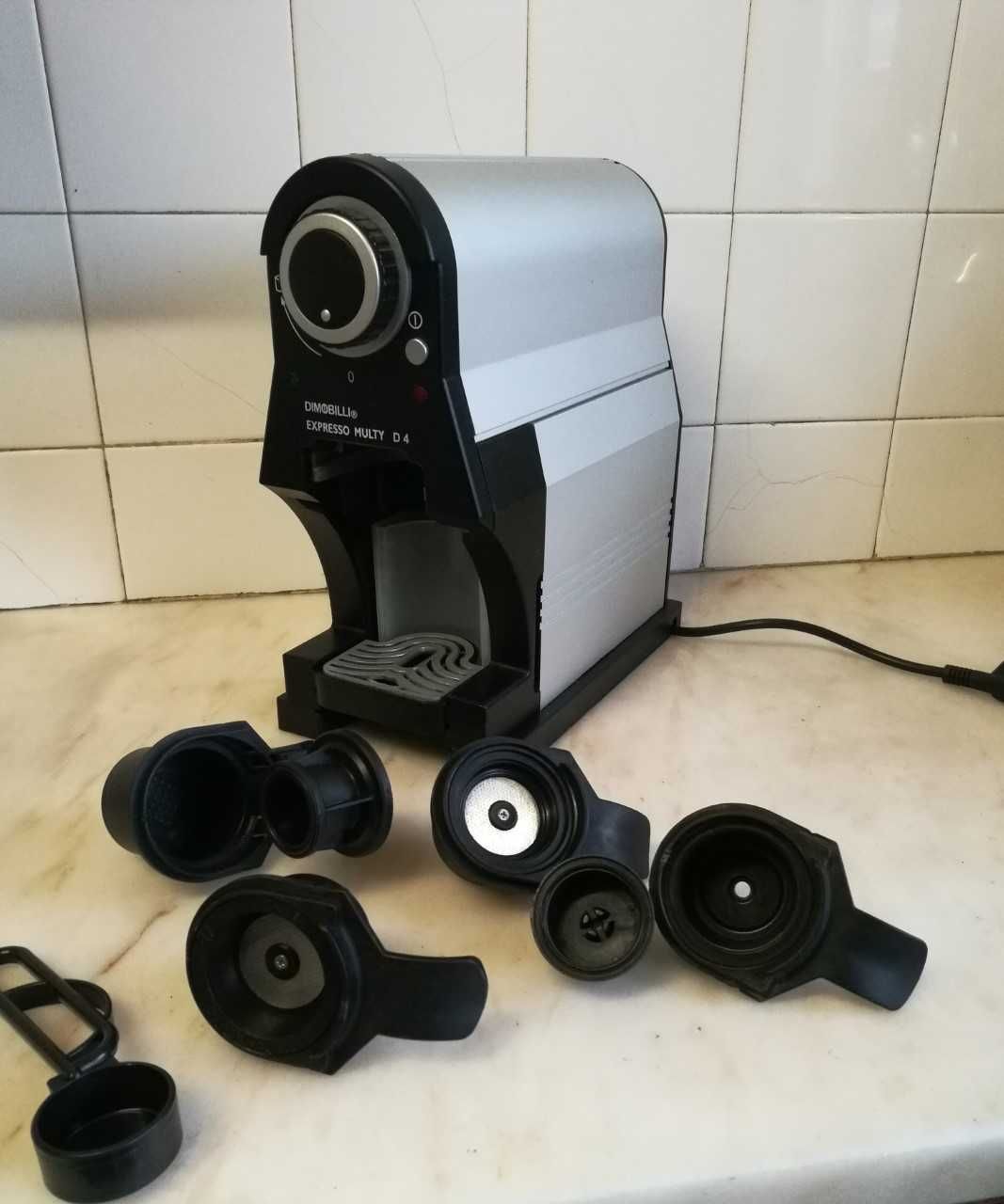 Maquina de café multimarcas Nespresso Dolce Gusto pastilhas também pó