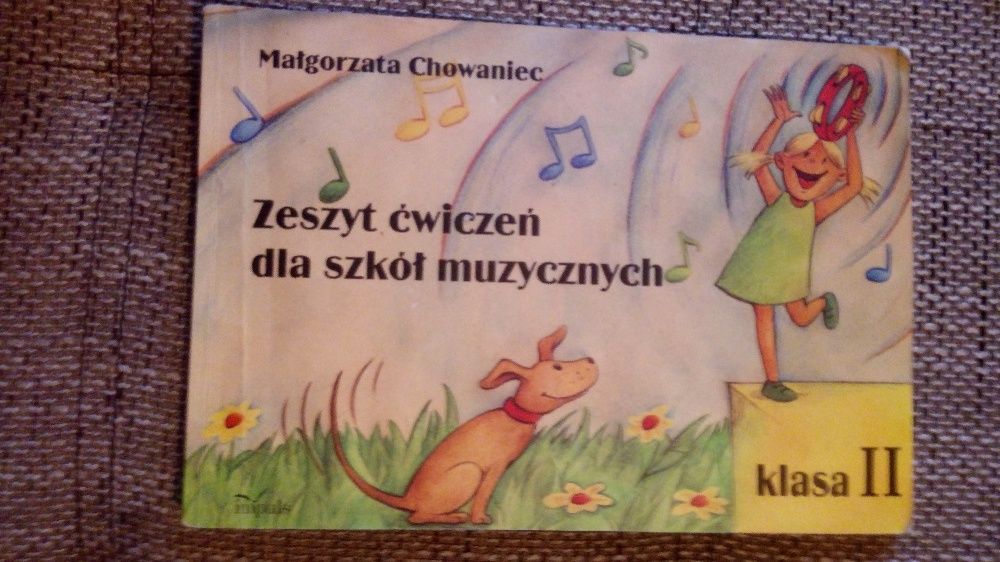 M. Chowniec Zeszyt ćwiczeń dla szkół muzycznych klasa 2
