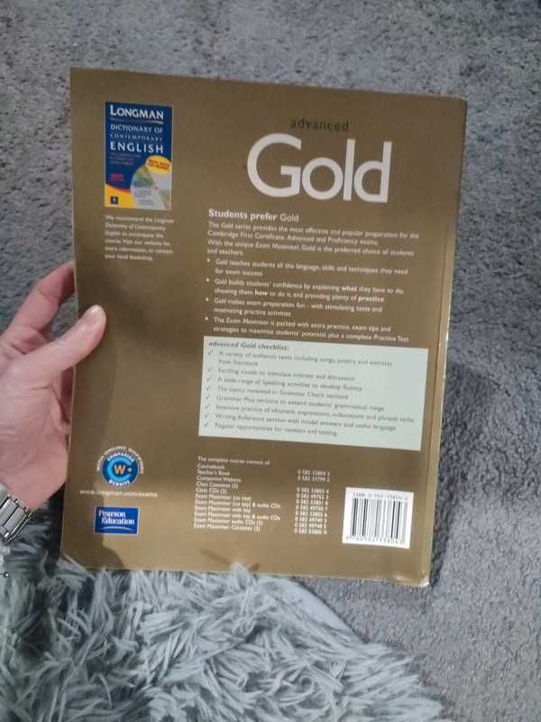 podręcznik Advanced Gold Coursebook Richard Acklam, Sally Burgess