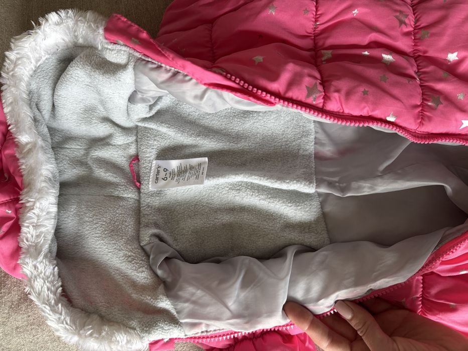 Комбінезон осінній для  дівчинки Carter’s 6-9міс