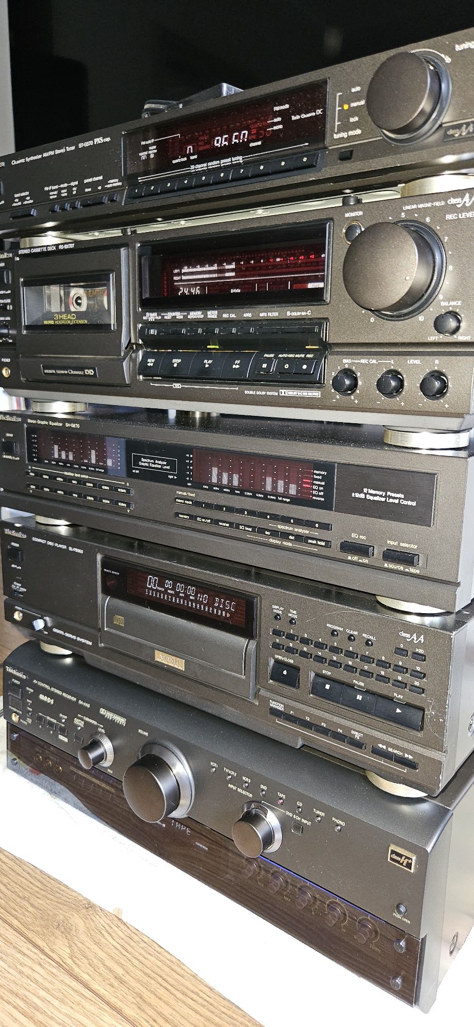 Wieża Technics wysokie modele 5 el.