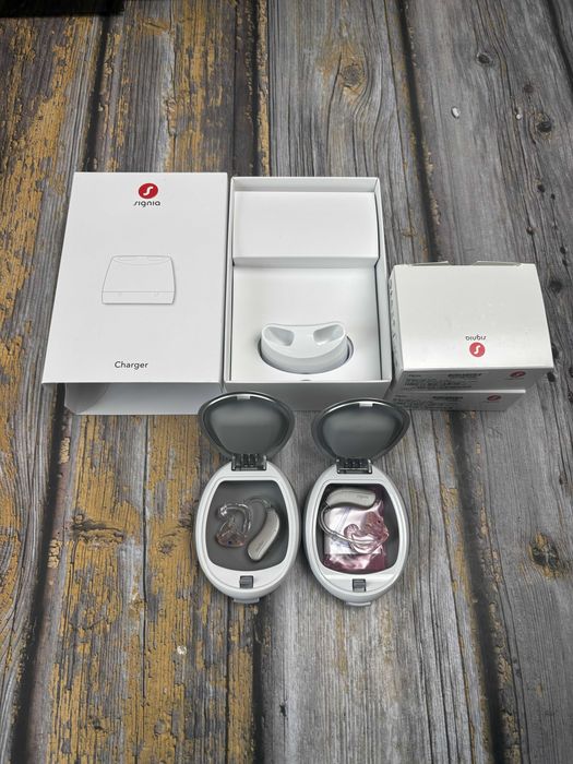 Za 1/4 ceny: Aparaty słuchowe Signia (Siemens) Motion Charge&Go P 7X