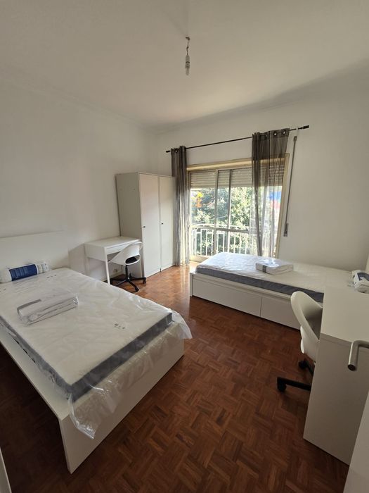 Quarto individual ou partilhado