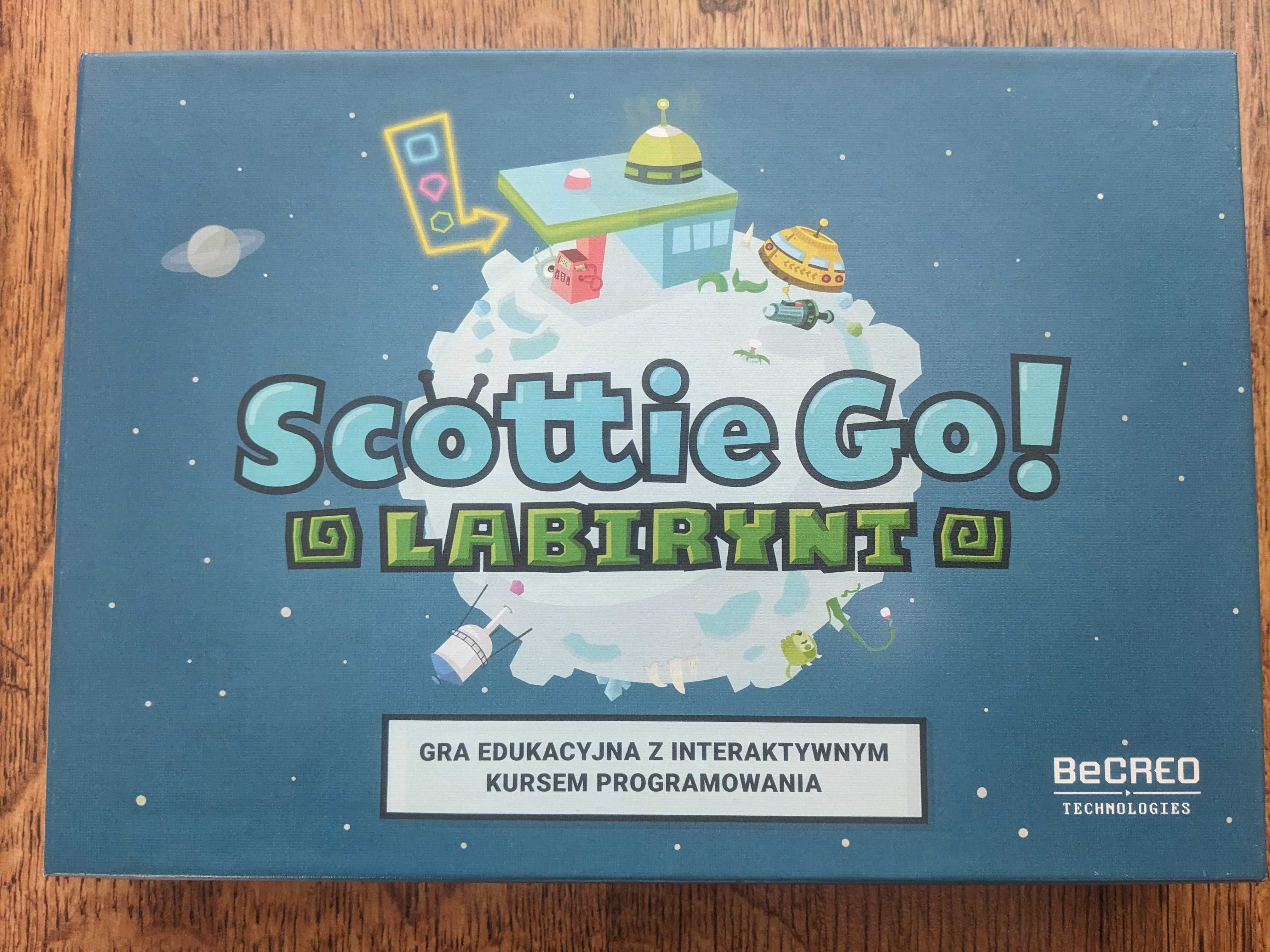 Scottie Go! Labirynt. Gra edukacyjna z kursem programowania