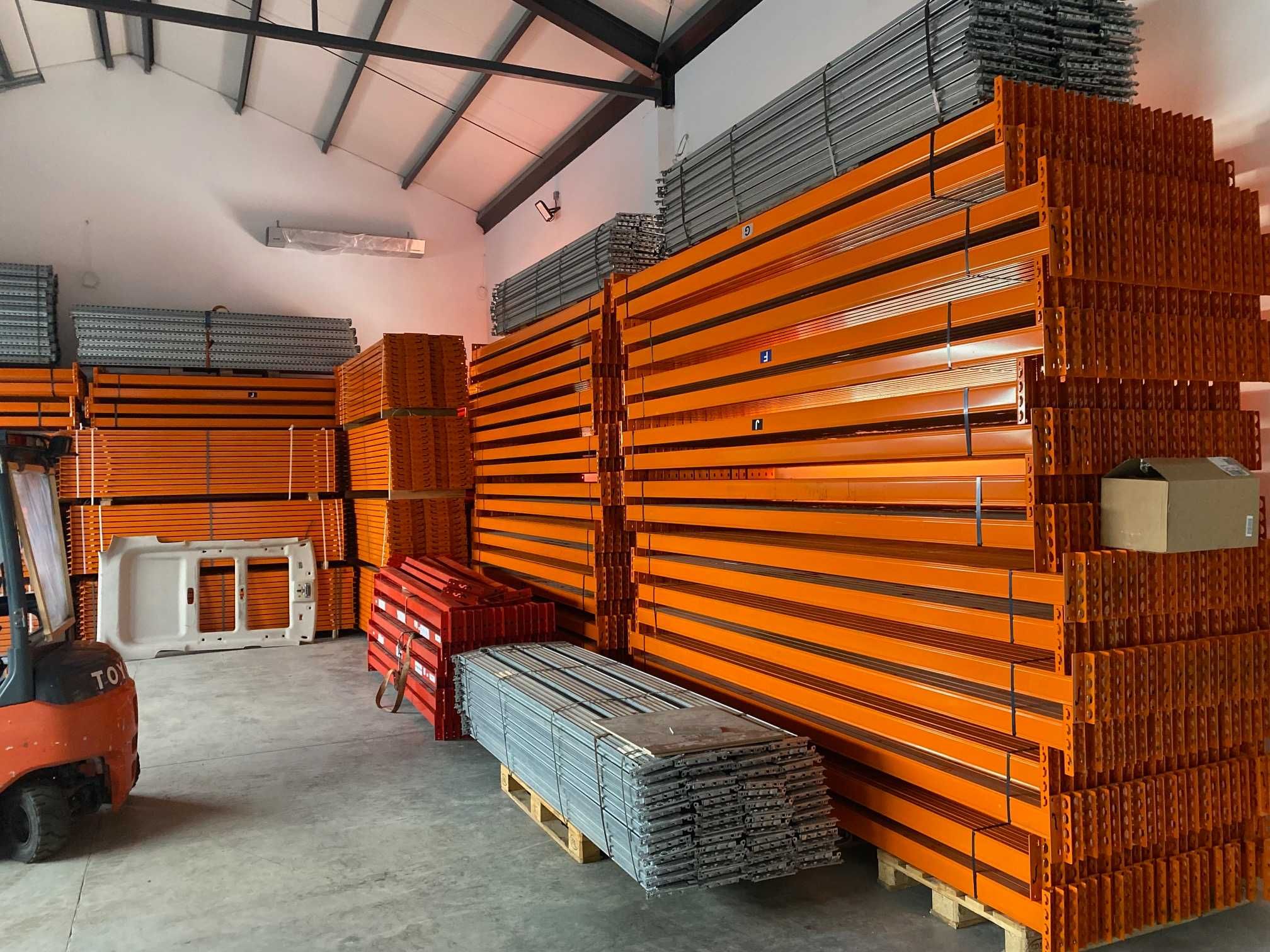 Regały regal magazynowe przemysłowe POD OPONY H=270cm magazyn hala