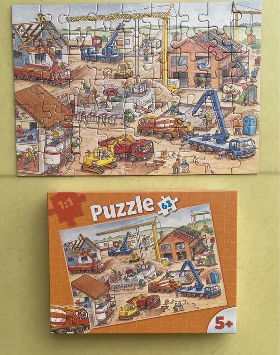 Puzzle motivo obras