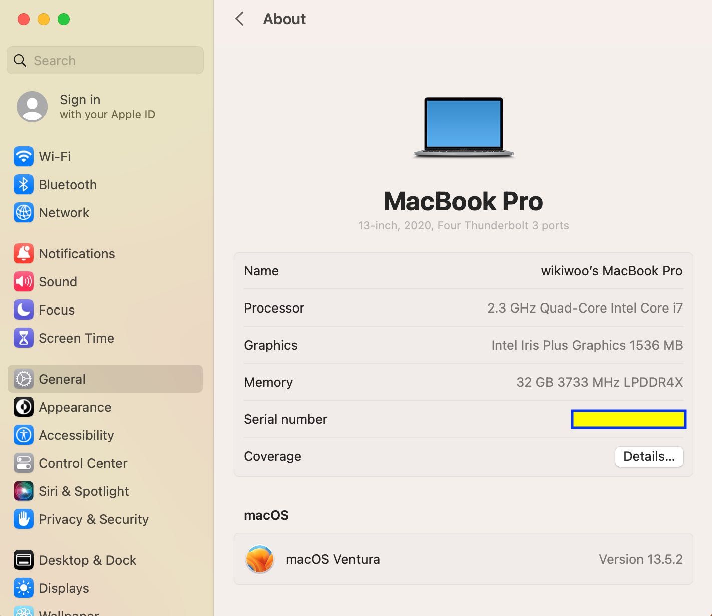 Топовий ноутбук MacBook Pro 13 ( 2020) i7 2.3/ 32/ 2TB