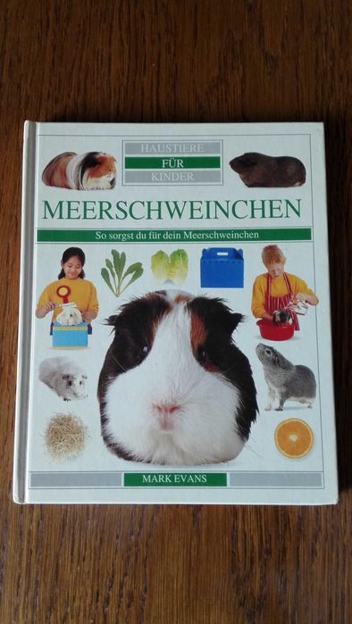 Książka niemiecka Świnka morska Meerschweinchen
