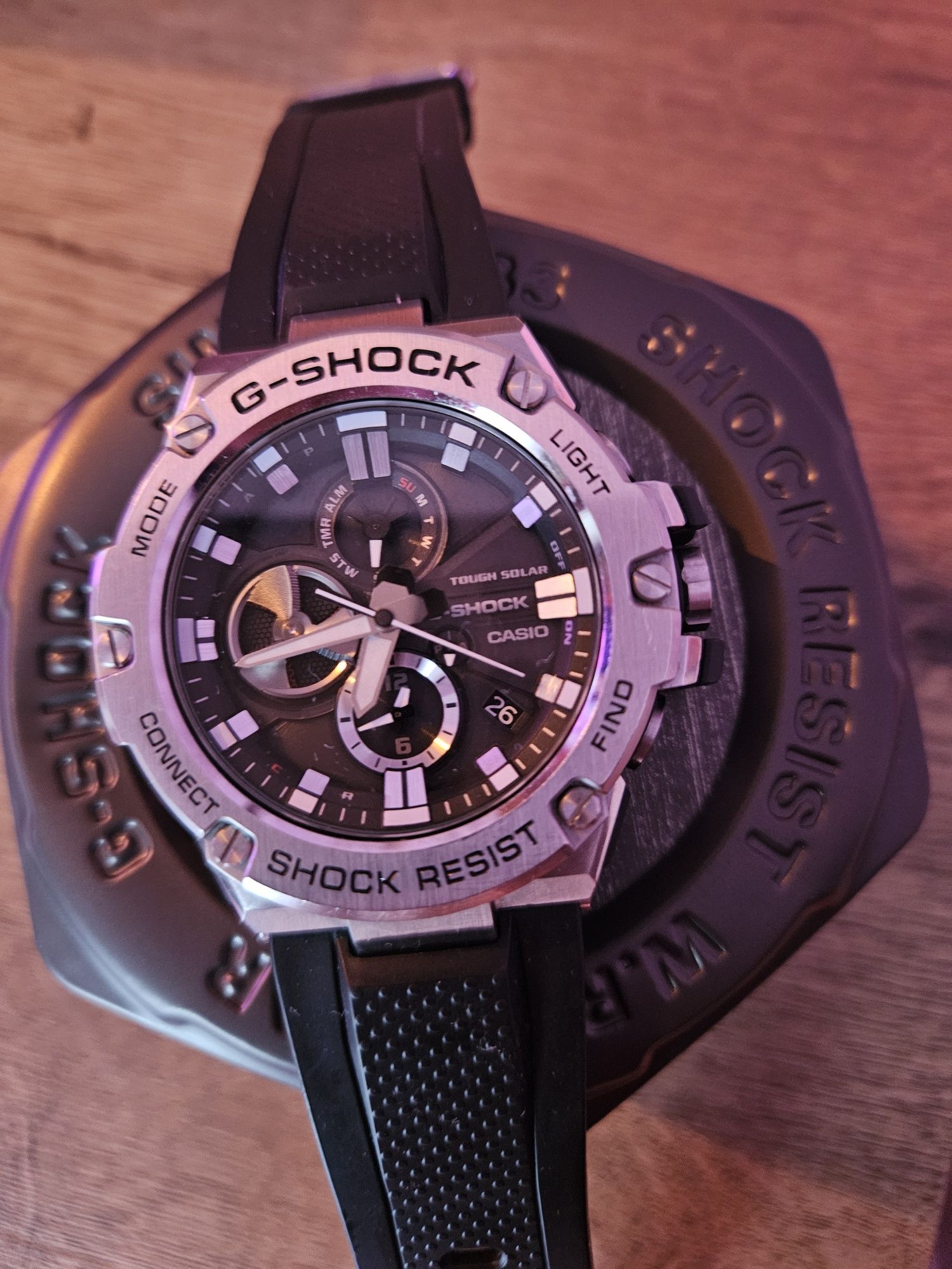 Zegarek Casio G-Shock gst b100-1 AER