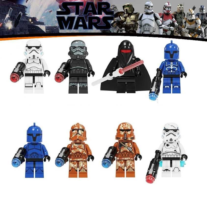 Coleção de bonecos minifiguras Star Wars nº79 (compatíveis Lego)