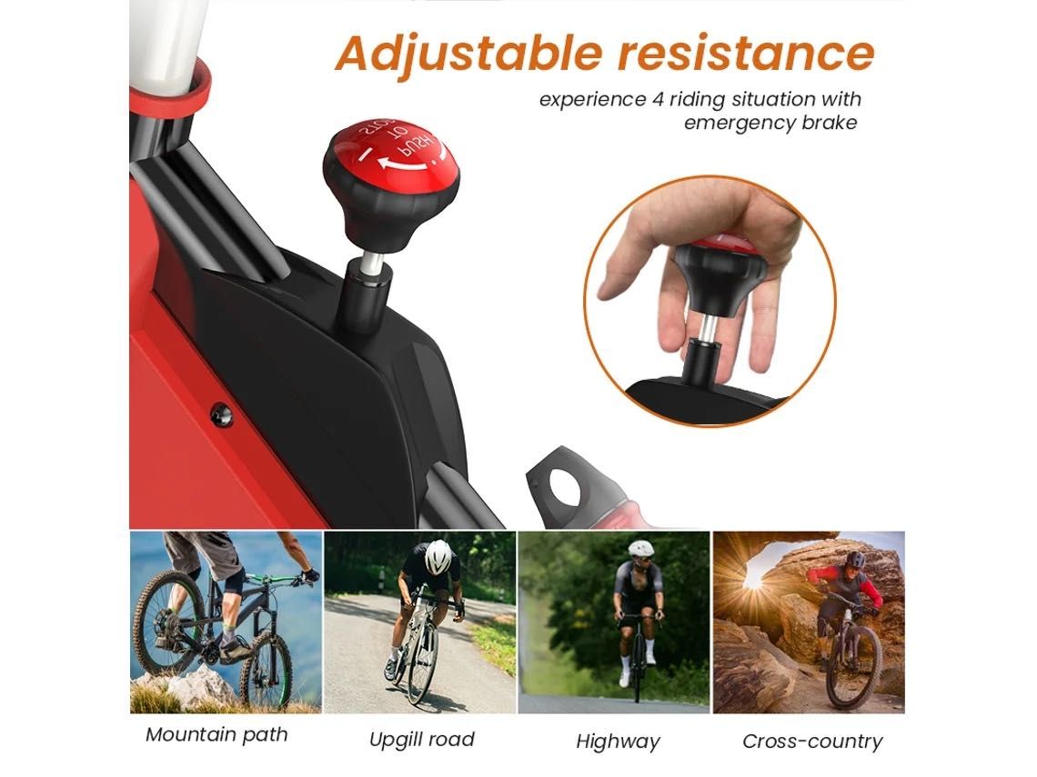 Bicicleta estática magnética