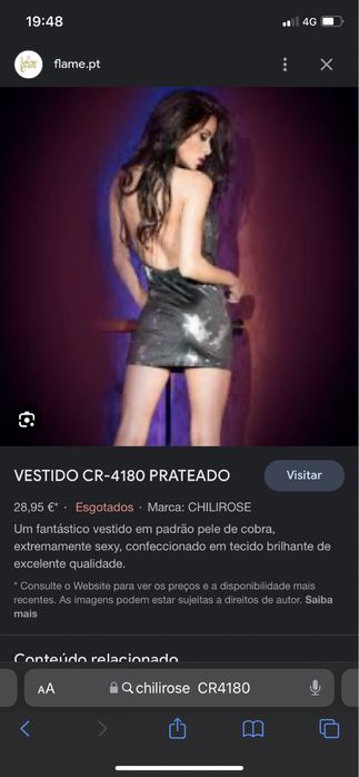 Vestido lingerie chilirose
