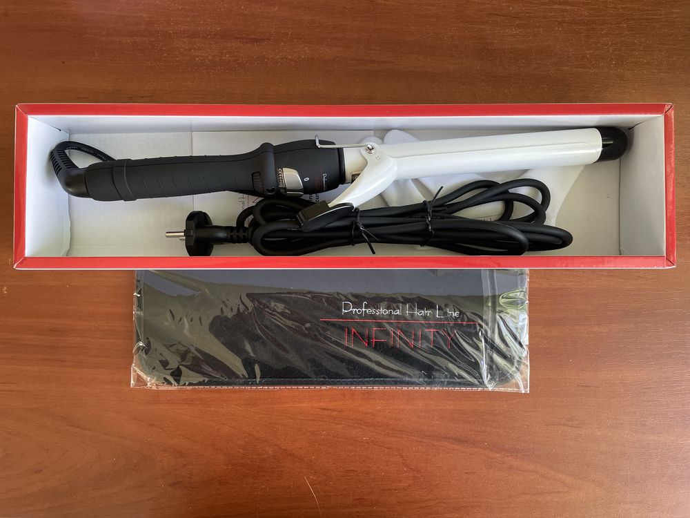 Керамічна плойка Infinity In6021-25 25 mm на деталі