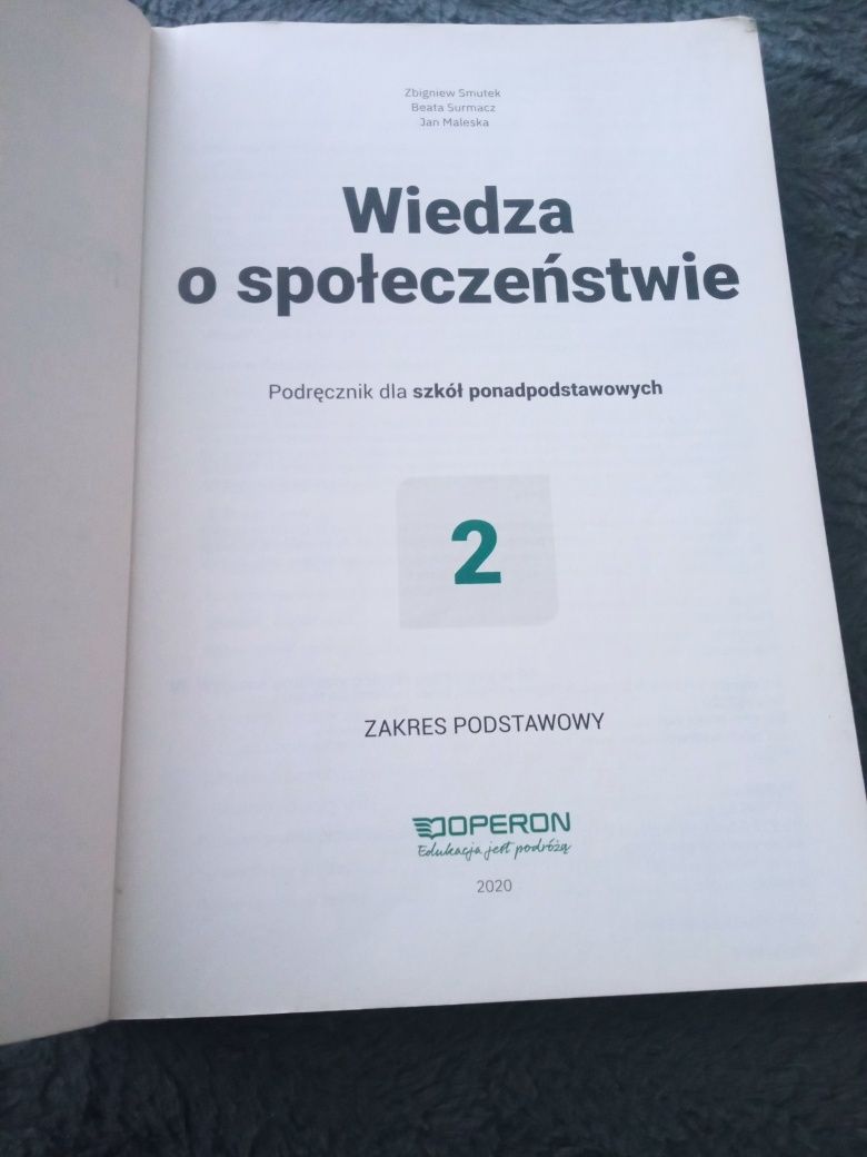 Wiedza o społeczeństwie 2