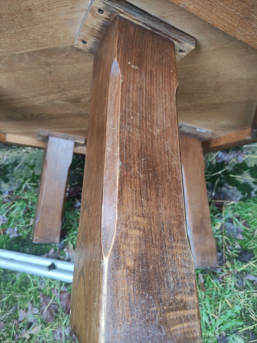 Ława stoliki drewniany