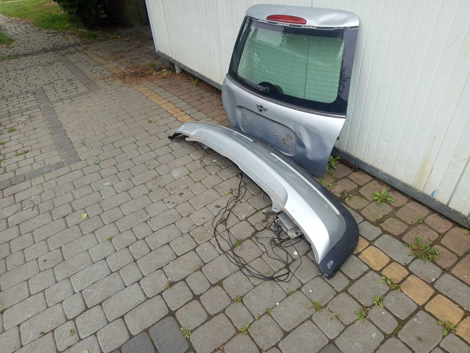 Klapa bagażnika mini r50 r53 srebrna