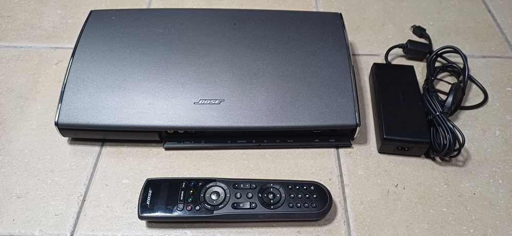 Central Bose AV35 topo de gama com comando e transfomador