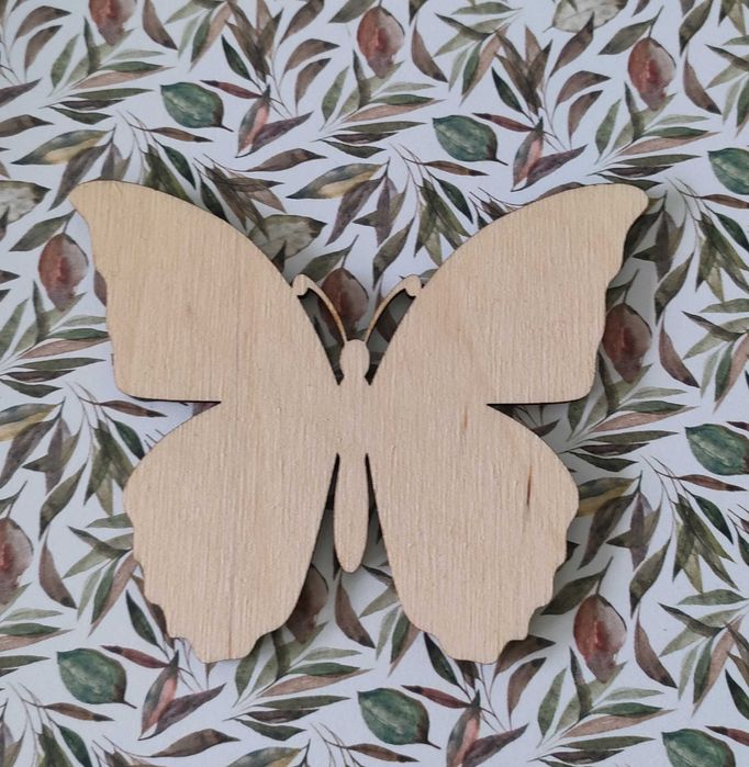 Drewniany Motyl Sklejka Scrapbooking Decoupage Kreatywna Zabawa mo6a