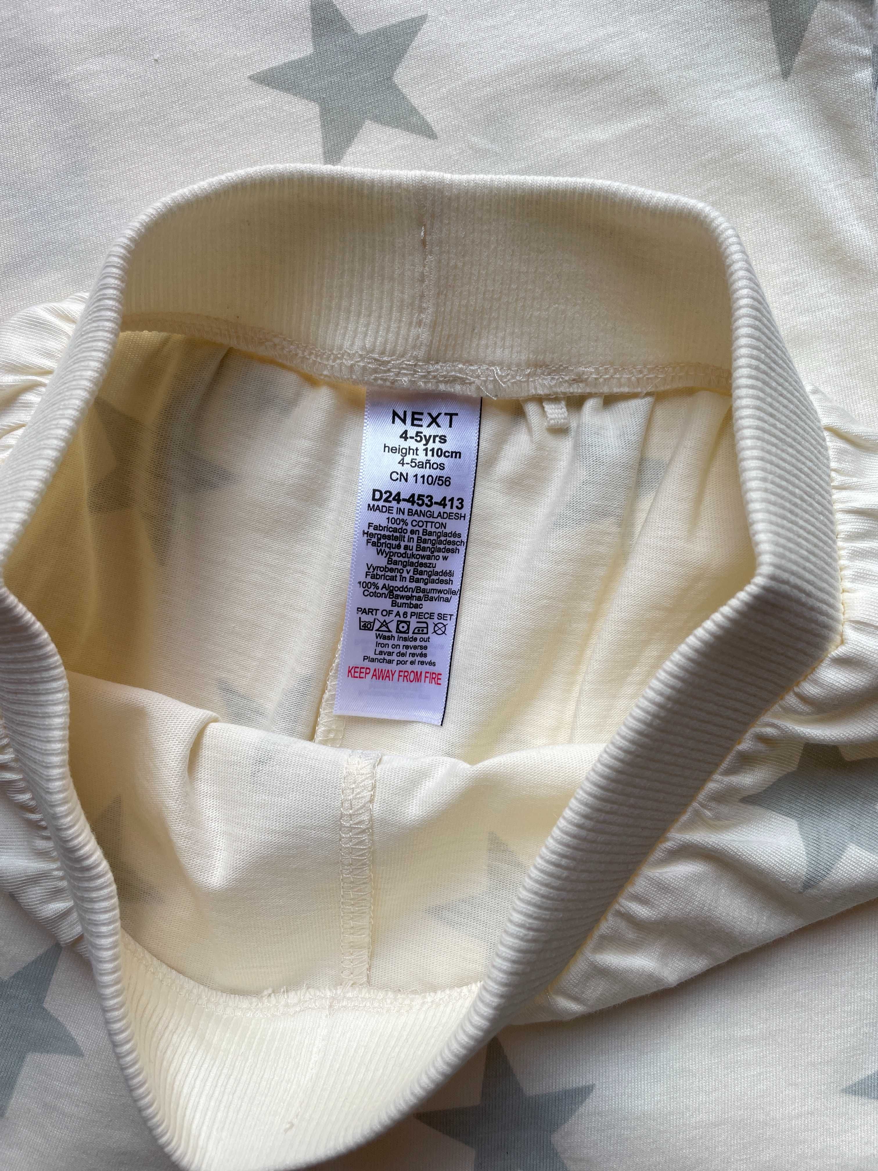 Піжама Next Некст 4-5 р. (104-110см) футболка, шорти, пижама, комплект