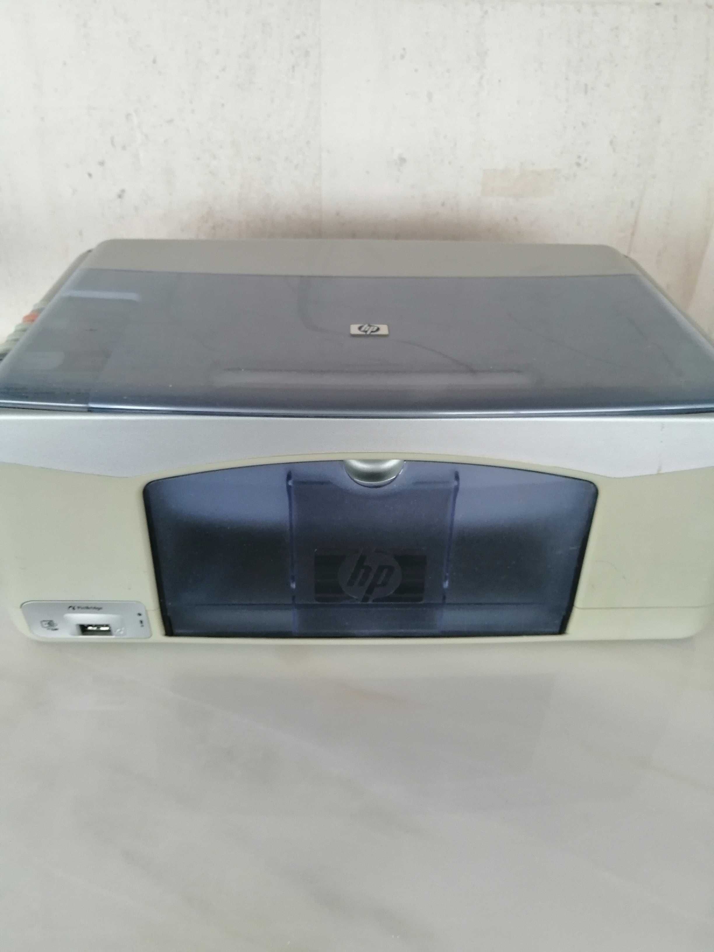 Monitor computador e impressora