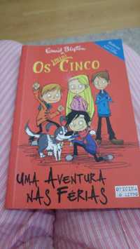 Livro os mini cinco uma aventura nas férias