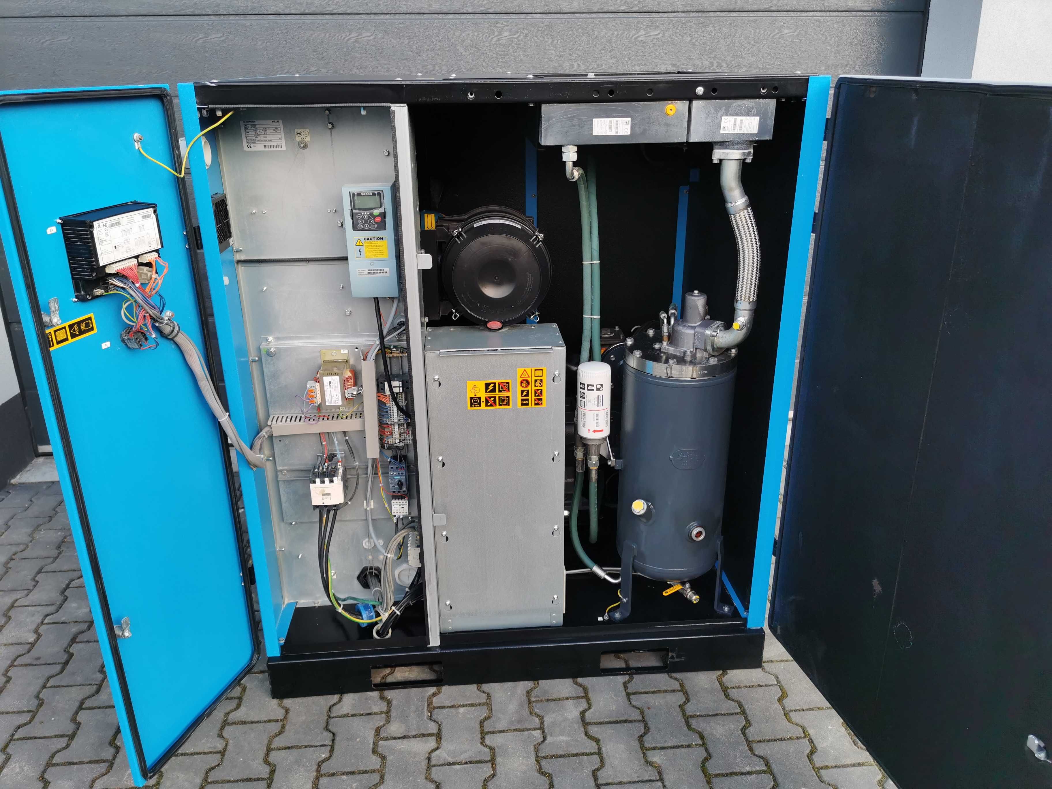 2013r  37kw +FALOWNIK Sprężarka śrubowa ALUP ALLEGRO  6830L/min 10 bar