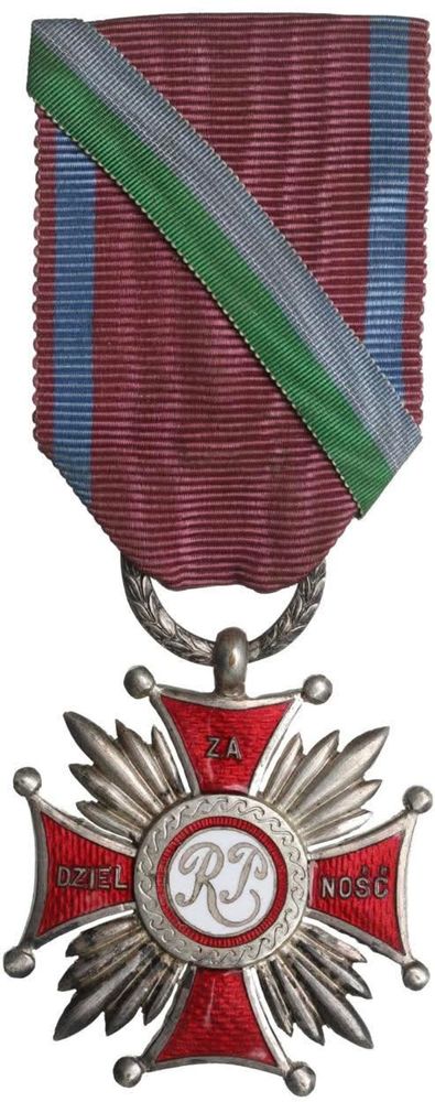 Krzyż Zasługi za Dzielność - Gontarczyk II RP