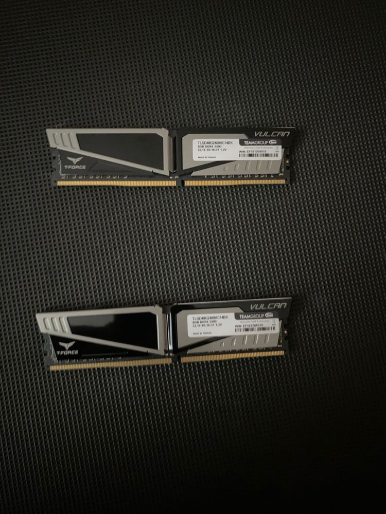 Team Group Vulcan Gray 2x8 2400 DDR4