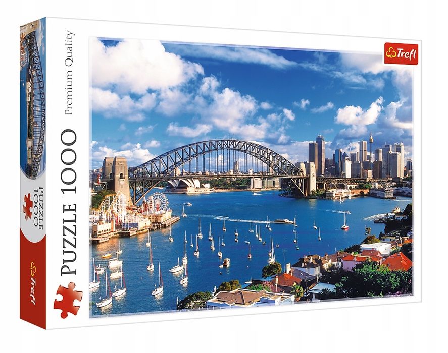 Puzzle 1000El. Port Jackson Sidney Trefl 10206